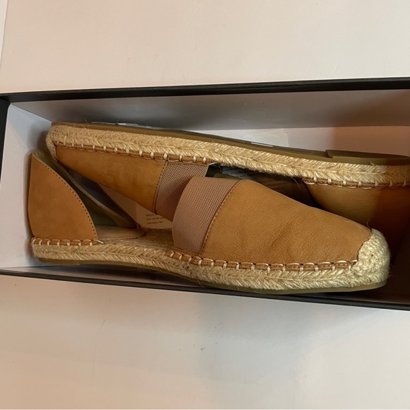 Eileen Fisher Nubuck D’Orsay Espradilles Size 10 - Picture 3 of 5